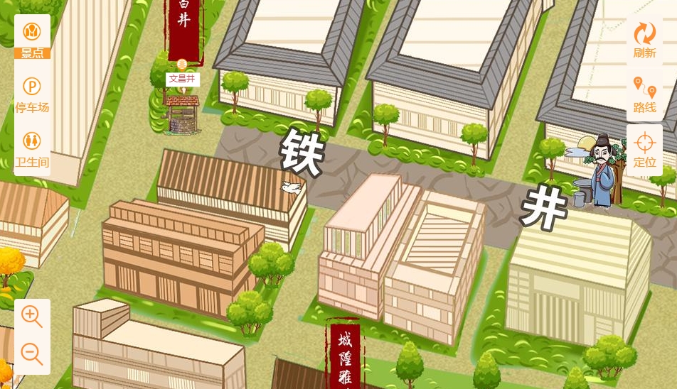 察隅智慧景区：手绘地图与语音导览的完美融合